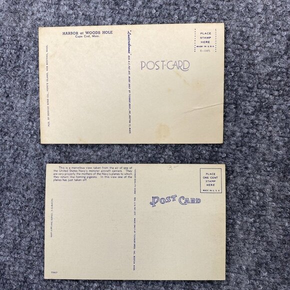 VTG Ships‎ Postcard Lot Of 11 Nautical Seafaring Cruise Military Masted Canal - Picture 8 of 16